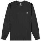 Dickies Men's Long Sleeve Mapleton T-Shirt in Black