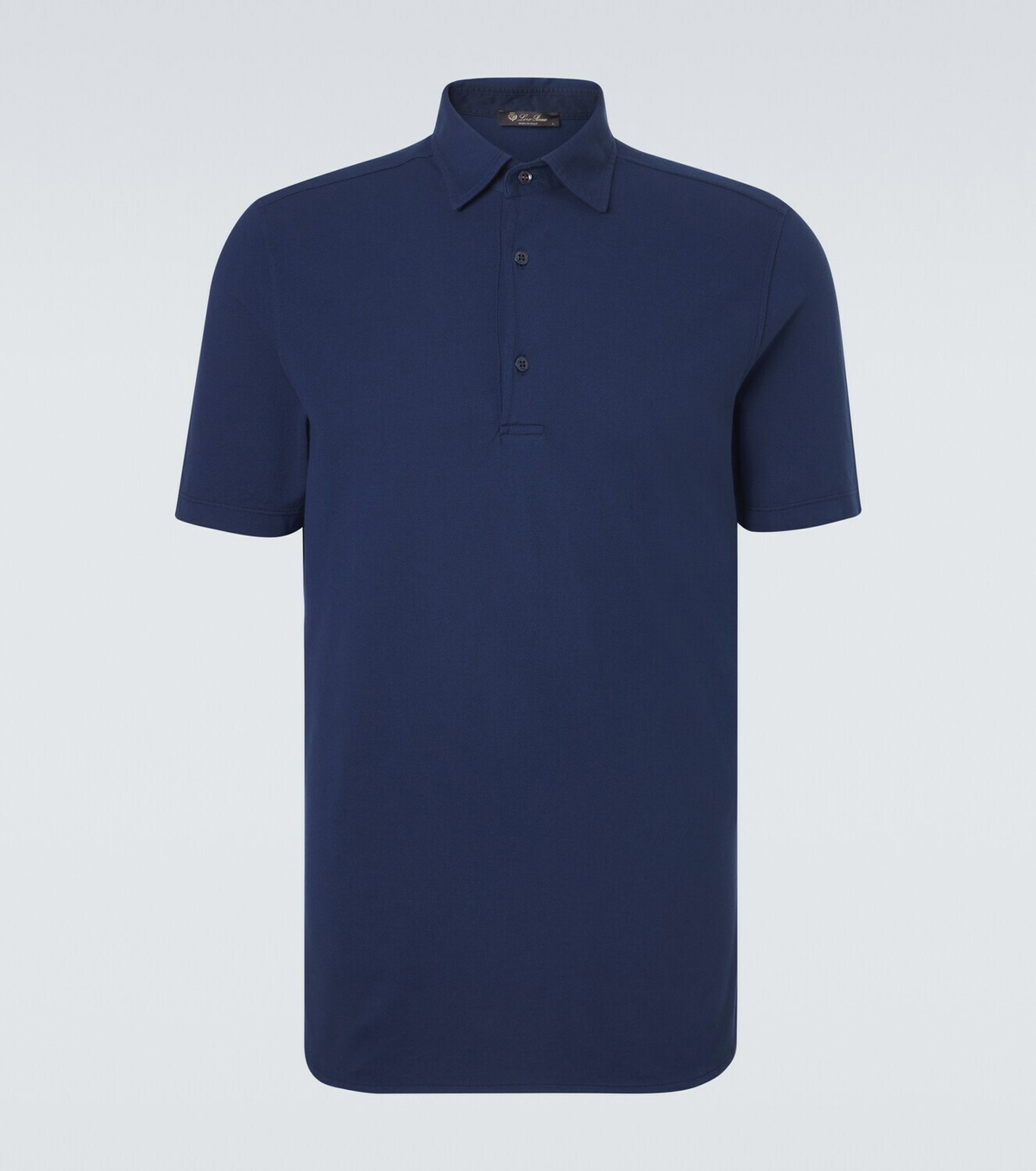 Loro Piana Brenna cotton piqué polo shirt
