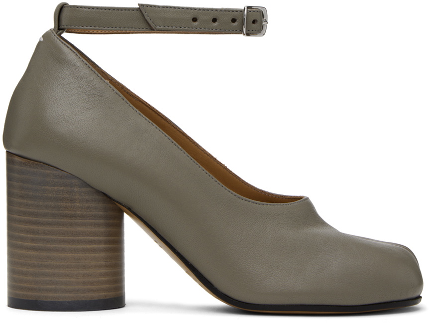 Maison Margiela Gray Tabi Pumps Maison Margiela