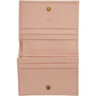 Gucci Pink Butterfly Bifold Wallet