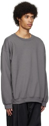 N.Hoolywood Gray Patch Sweatshirt