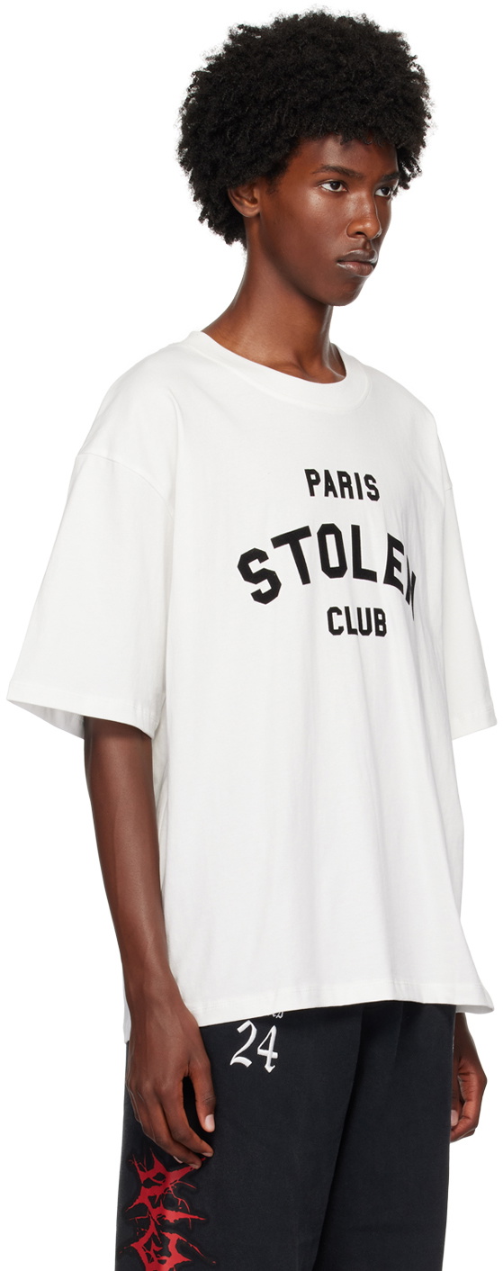 Stolen Girlfriends Club White Paris Varsity T-Shirt