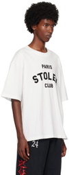 Stolen Girlfriends Club White Paris Varsity T-Shirt