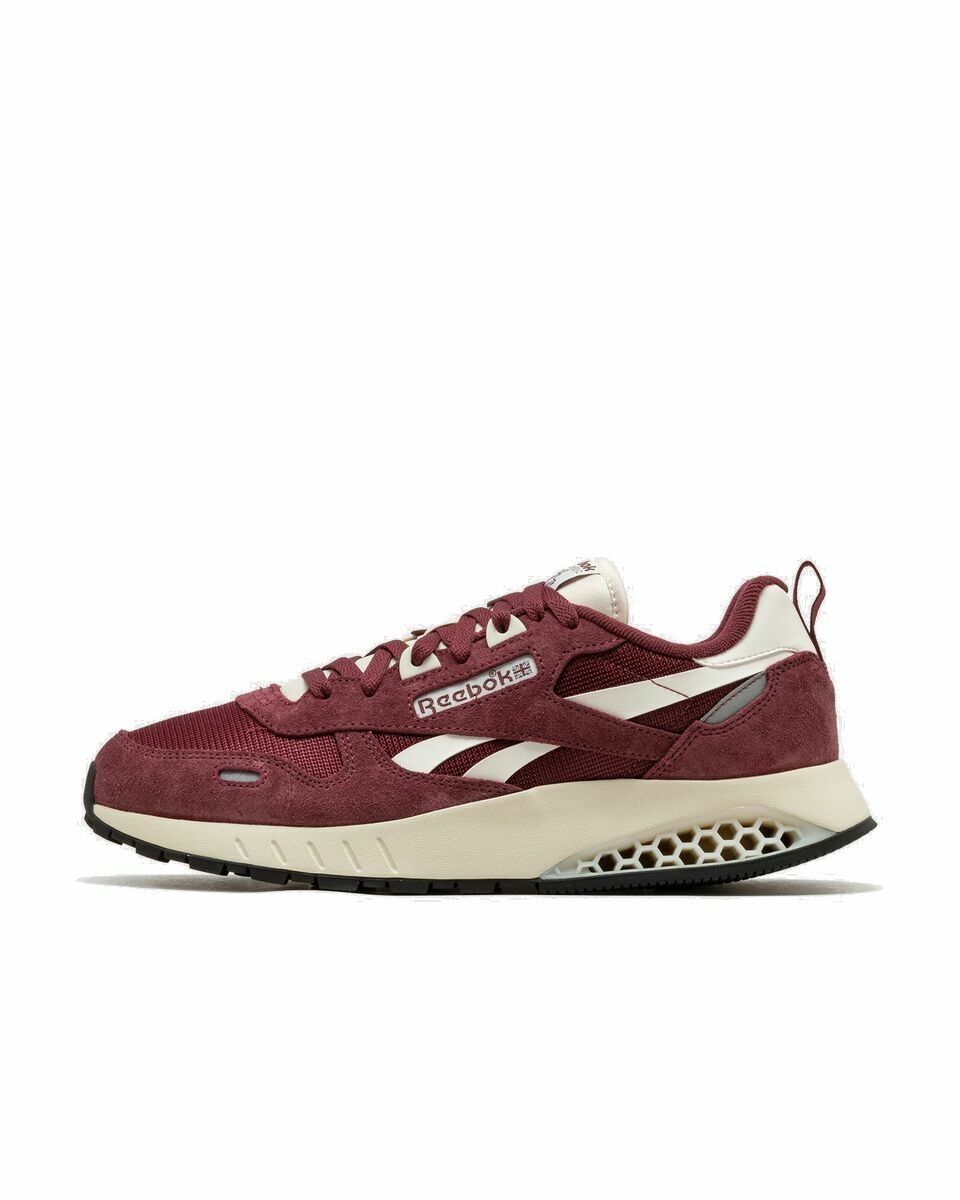 Photo: Reebok Cl Leather Hexalite Red - Mens - Lowtop