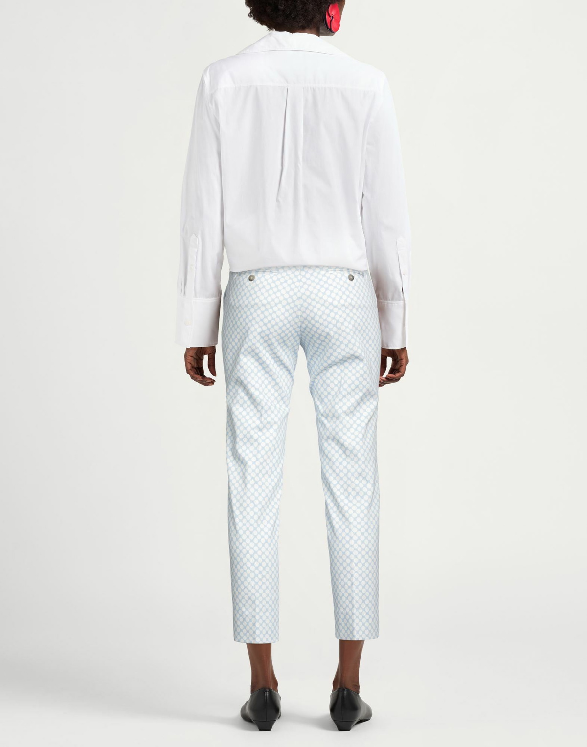 Peserico Womens Pants Sky in Blue