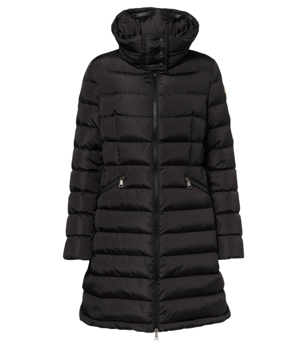 MONCLER - Bondree Nylon Long Down Jacket Moncler