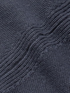 Mr P. - Wool and Cashmere-Blend Polo Shirt - Gray