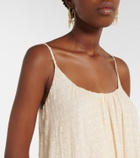 Eres Confidentielle silk and cotton midi dress