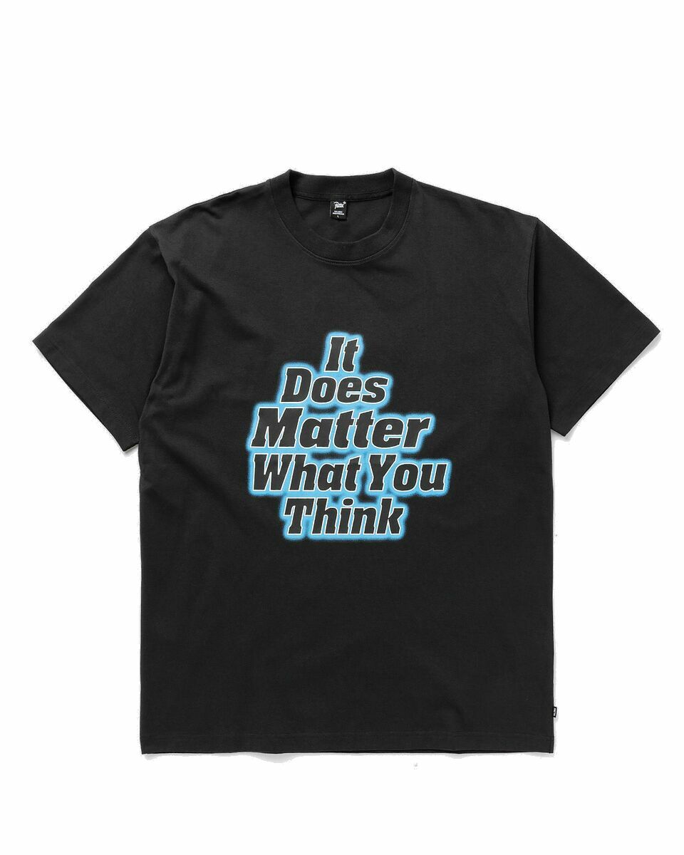 Photo: Patta It Does Matter What You Think Washed Tee Black - Mens - Shortsleeves