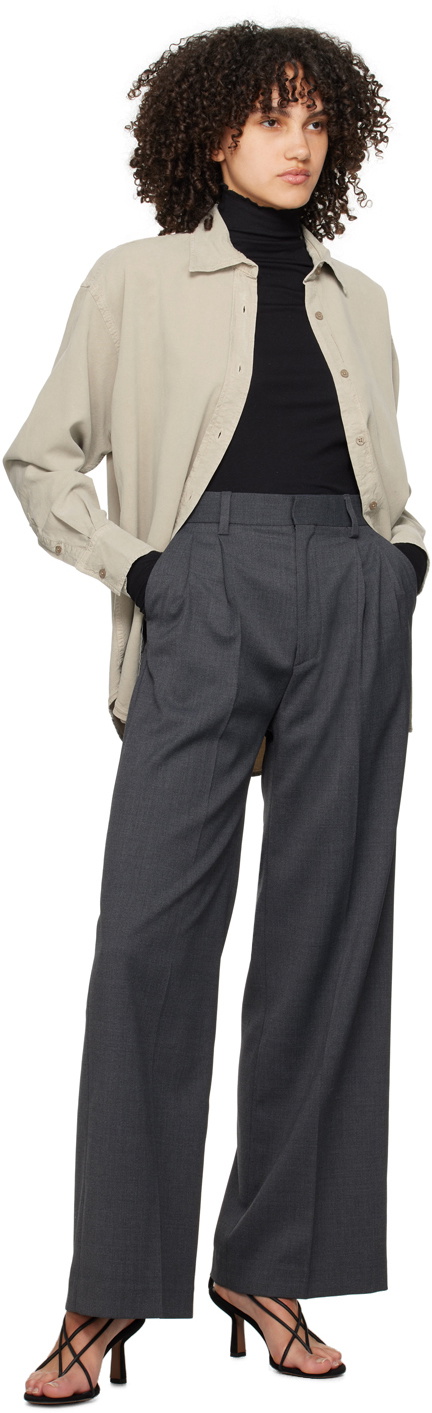 Filippa K Gray Relaxed Shirt