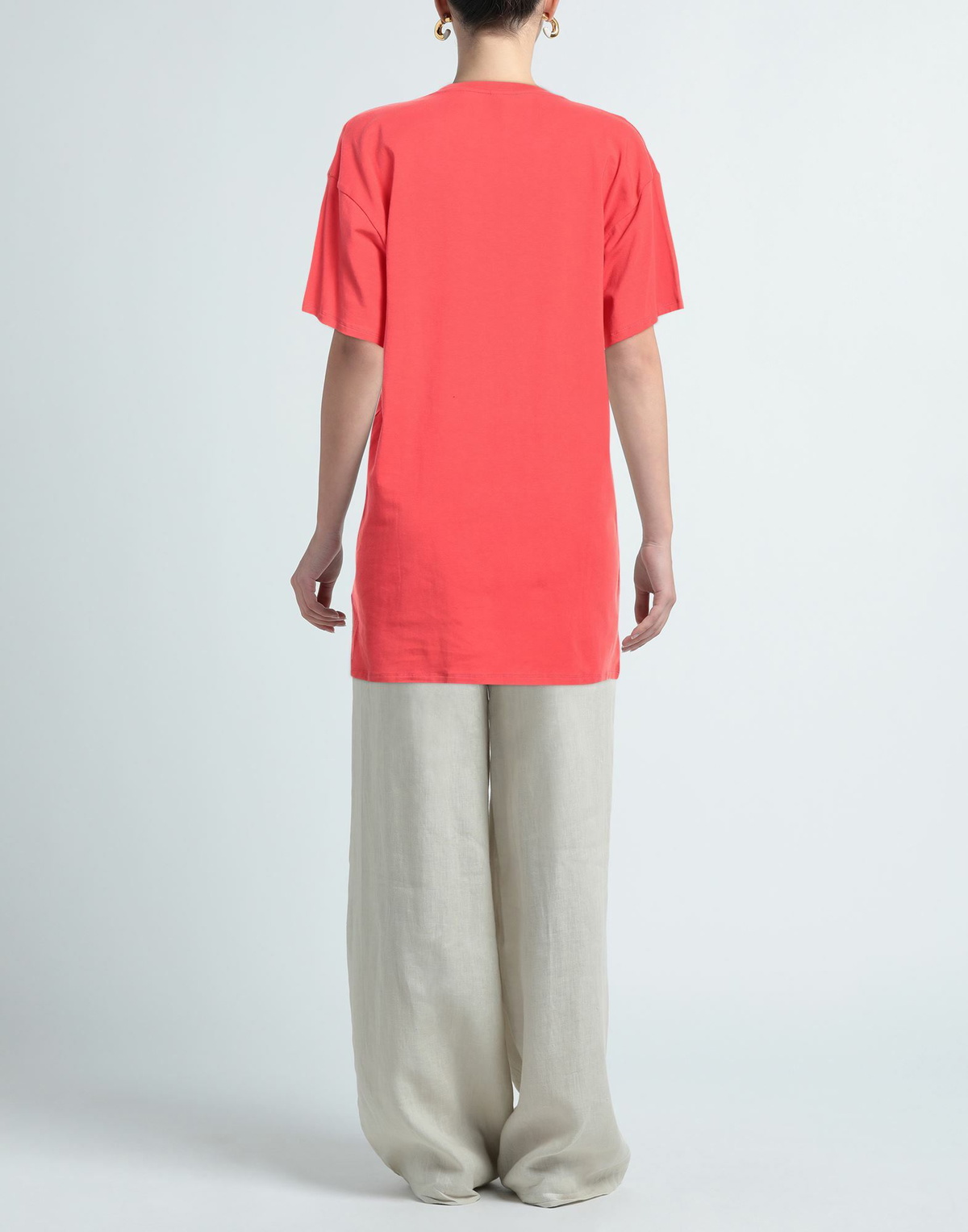 Moschino Womens T-shirt Coral