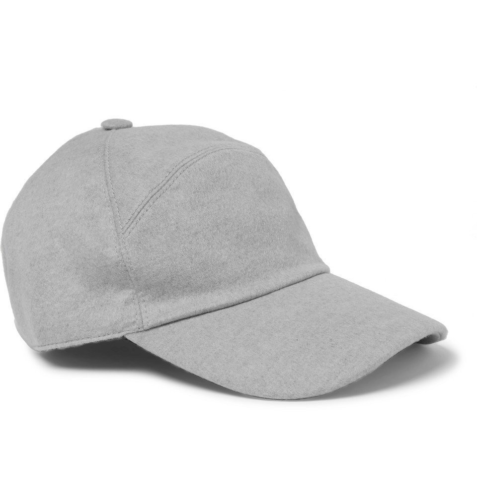 Logo-Embroidered Storm System Baby Cashmere Baseball Cap