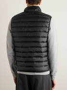 Stone Island - Logo-Appliquéd Quilted Shell Down Gilet - Black