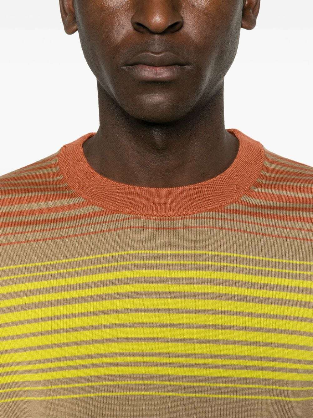 Pull Paul Smith Junior – Rayures Colorées – Taille 4 Ans – Occasion Très Bon état