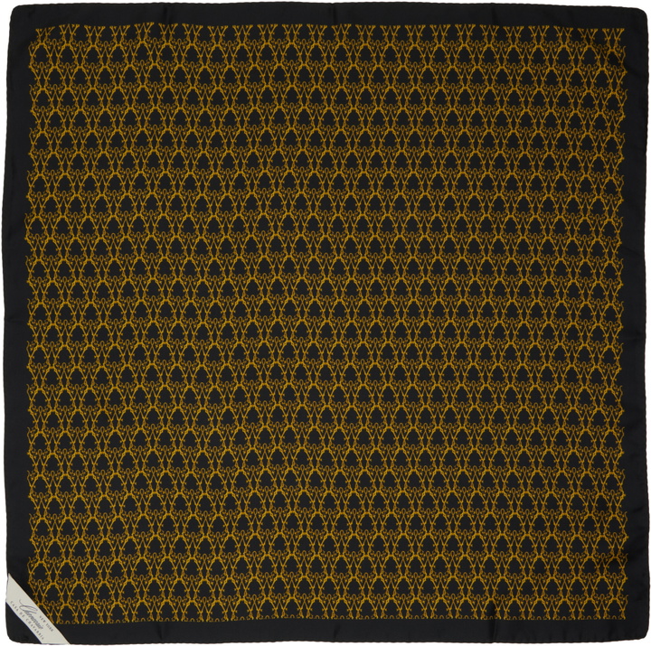 Photo: WILLY CHAVARRIA Black Silk Scarf