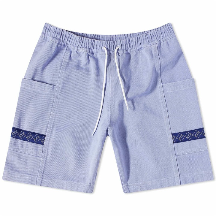 Photo: The Trilogy Tapes Men's Bleezy Shorts in Purple