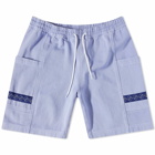 The Trilogy Tapes Men's Bleezy Shorts in Purple