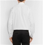 Favourbrook - White Cutaway-Collar Double-Cuff Cotton Tuxedo Shirt - White