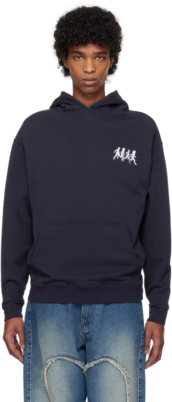 Photo: Carne Bollente Navy Sweat Dreams Hoodie