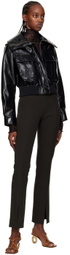 LVIR Brown Slit Trousers