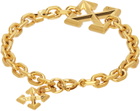 Off-White Gold Arrow Bracelet