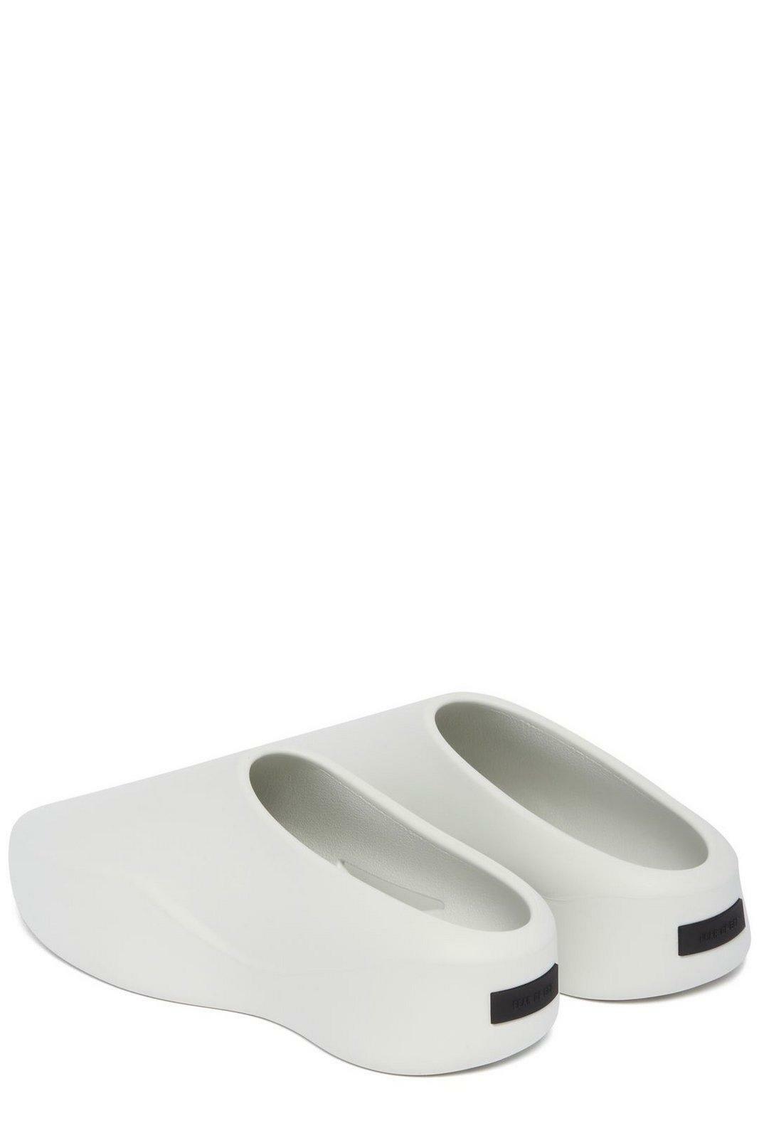 Fear of God Logo Patch Round-toe Slippers