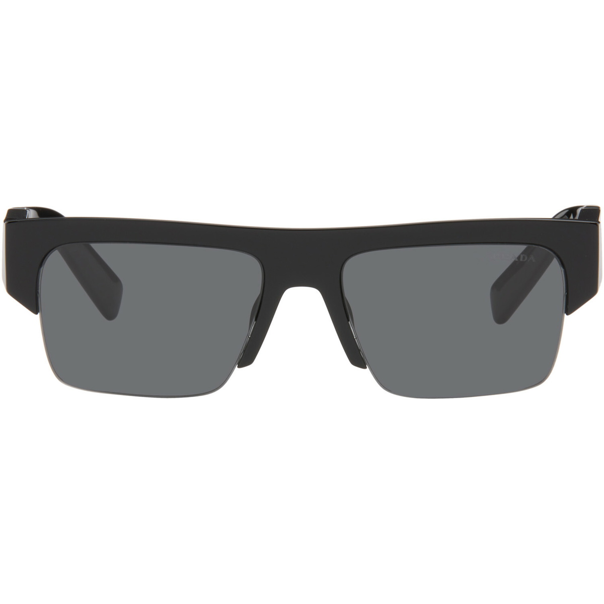 Prada Eyewear Black Square Sunglasses