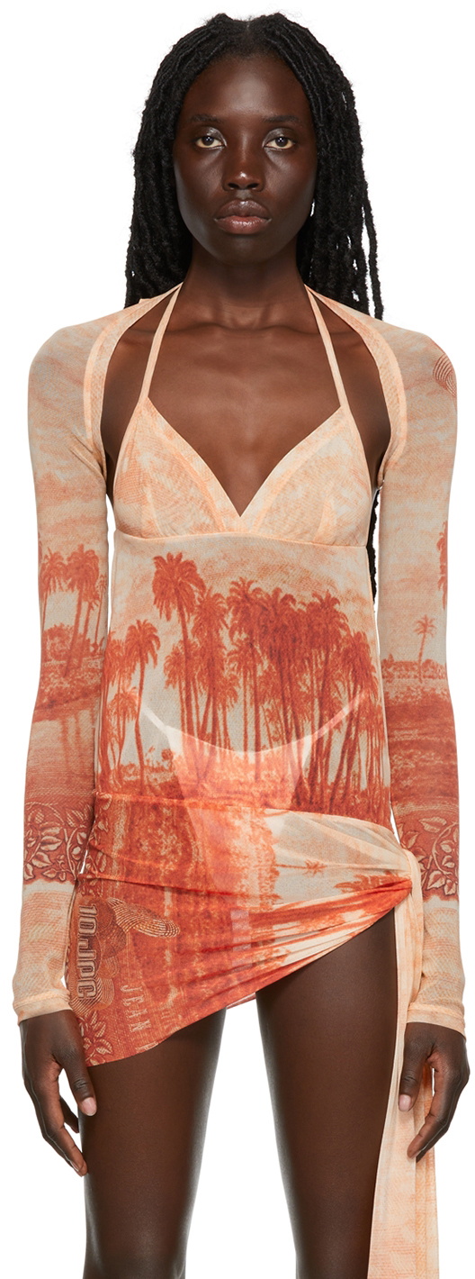 Jean Paul Gaultier レッドカーディガン Jean Paul Gaultier レッドカーディガン