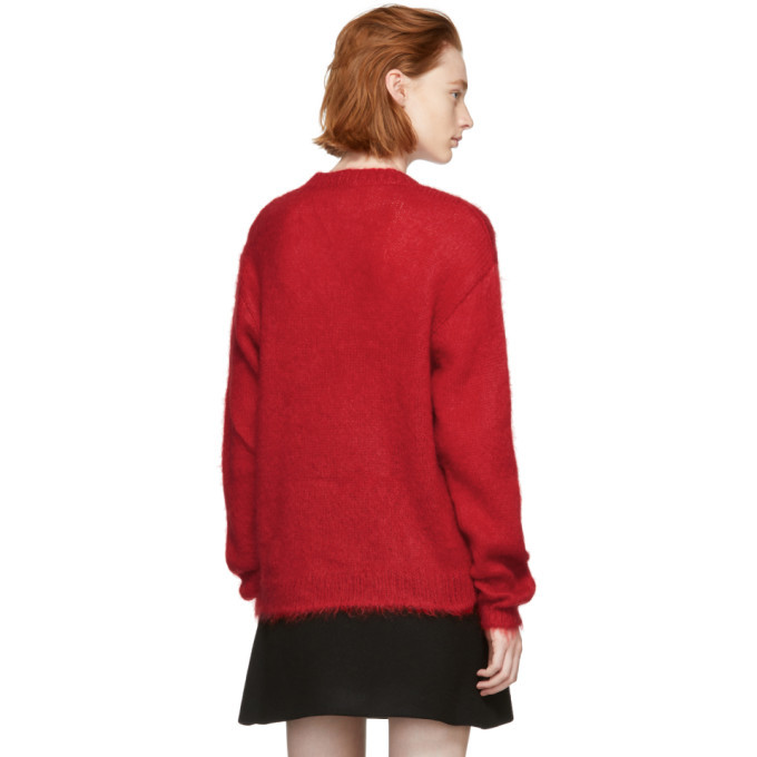 Miu miu outlet red sweater