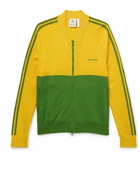 adidas Originals - Wales Bonner Crochet-Trimmed Cotton Track Jacket - Yellow
