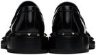 Valentino Garavani Black Rockstud M-Way Loafers