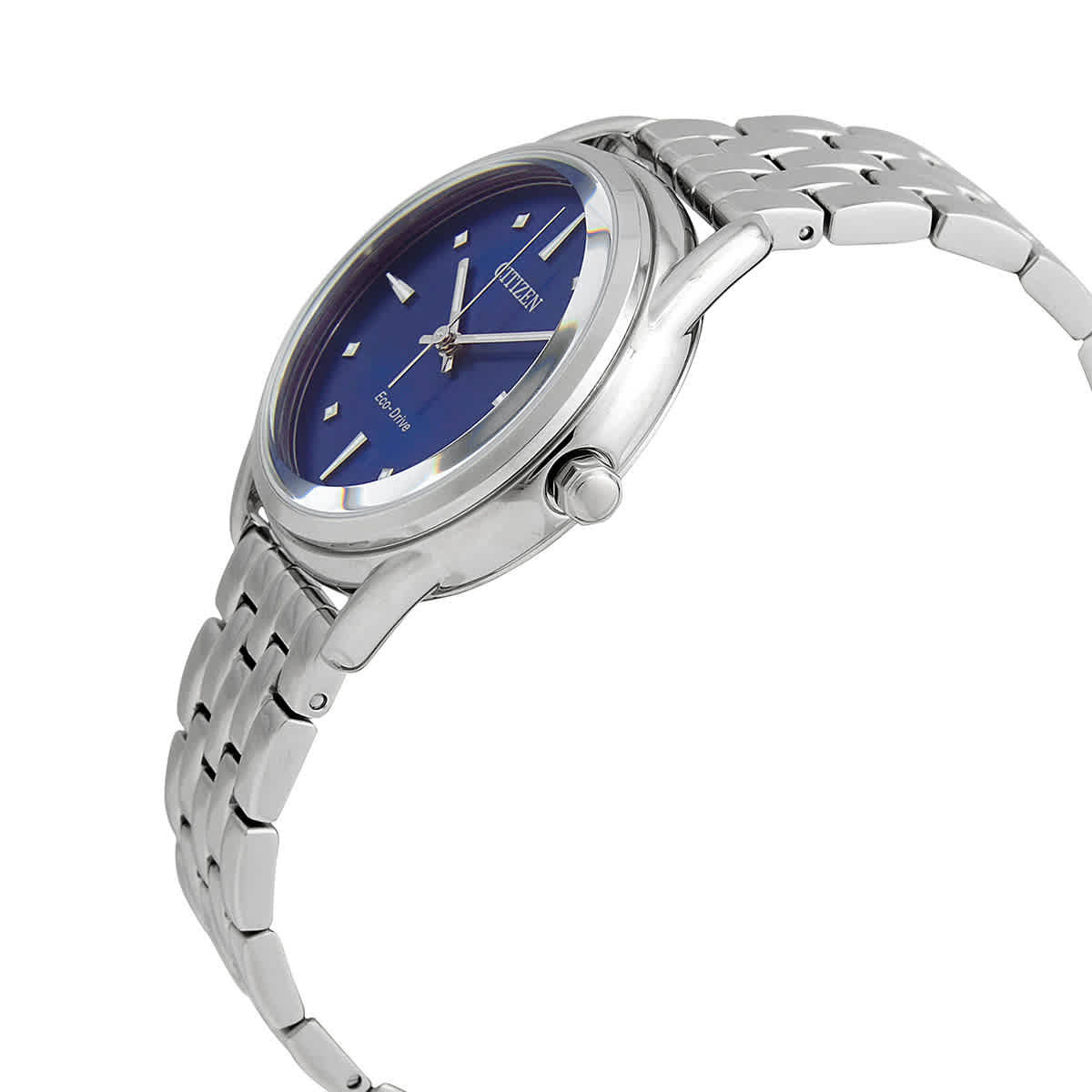 Citizen Eco-Drive Dress Classics Blue Dial Ladies Watch FE7090-55L