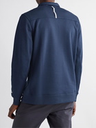 Nike Golf - Player Dri-FIT Half-Zip Golf Top - Blue