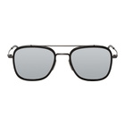 Thom Browne Black and Grey TB-800 Sunglasses