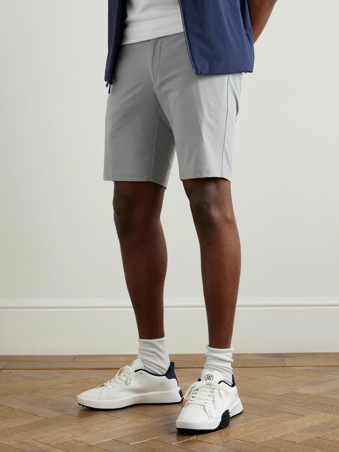 G/FORE - G.112 Printed Two-Tone Golf Sneakers - White