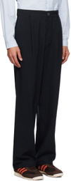 XENIA TELUNTS Black Typewriter Trousers