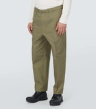 Jil Sander Cotton poplin straight pants