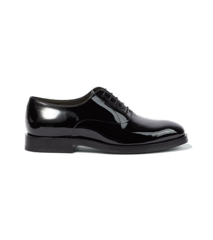 Photo: Brunello Cucinelli Patent leather Oxford shoes