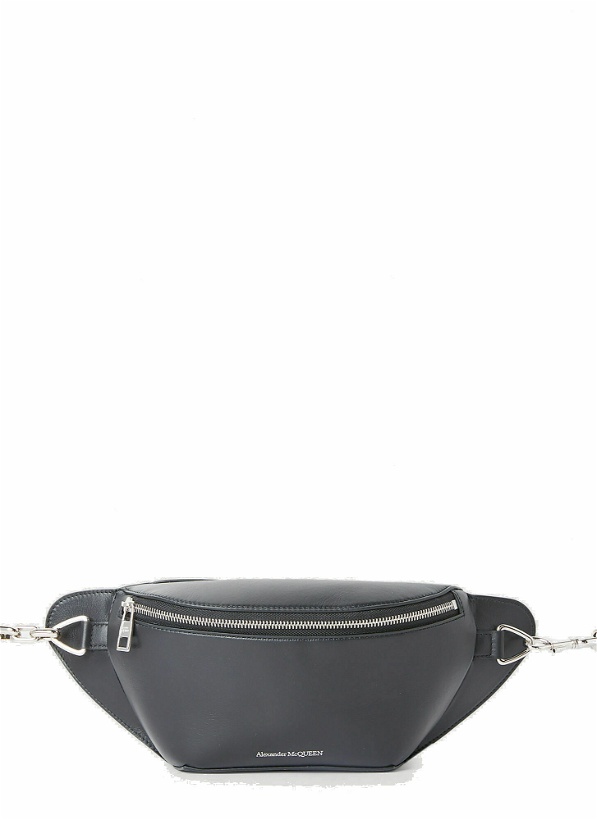 Photo: Alexander McQueen - Biker Belt Bag in Black