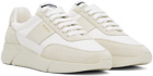 Axel Arigato White & Beige Genesis Vintage Sneakers
