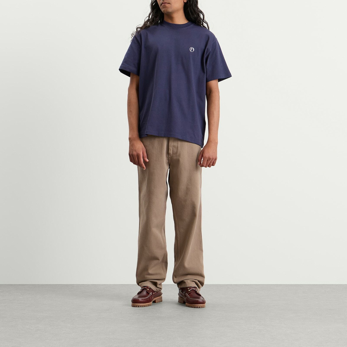 Palmes Men's Ball T-Shirt in Navy