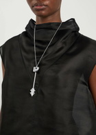 Rabanne Key Necklace - Silver - One Size