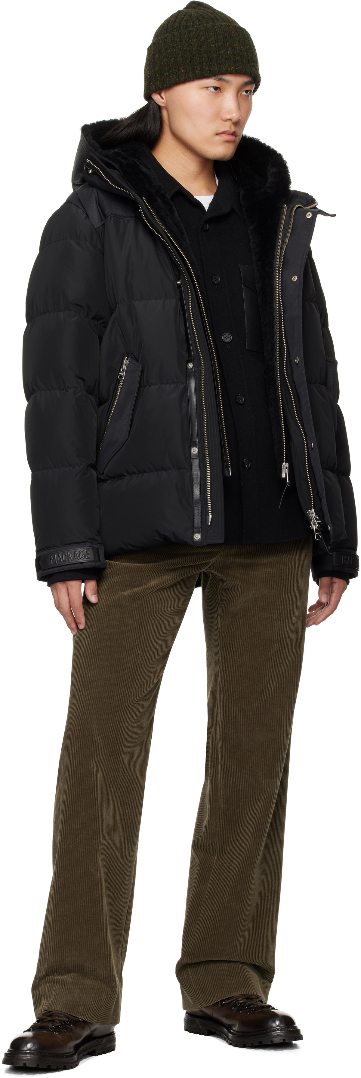 MACKAGE Black Riley Classic Down Jacket