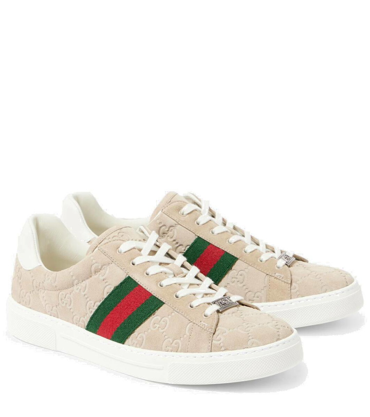 Photo: Gucci Ace suede sneakers