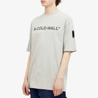 A-COLD-WALL* Men's Overdye Logo T-Shirt in Cement