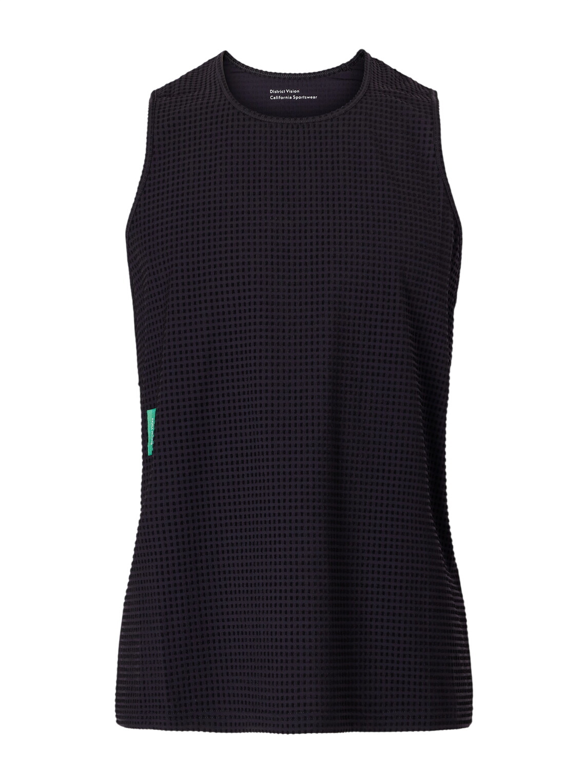DISTRICT VISION - Air-Wear Stretch-Mesh Tank Top - Blue District
