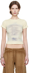 Eckhaus Latta Off-White Lapped Baby T-shirt