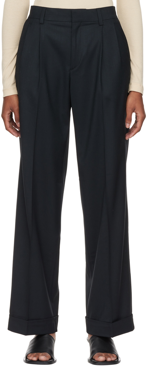 Filippa K Black Kinley Trousers Filippa K