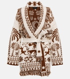 Alanui - Explosion Of Nature wool-blend cardigan