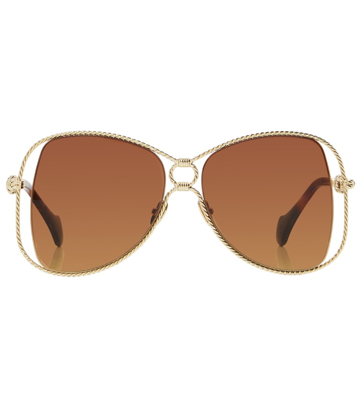 Photo: Aquazzura Malibu oversized sunglasses